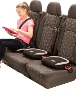 Bubblebum Zitverhoger Autozitje Opblaasbaar Autostoeltje - Zwart -Baby Kinderwagen Serie Winkel 1001x1200