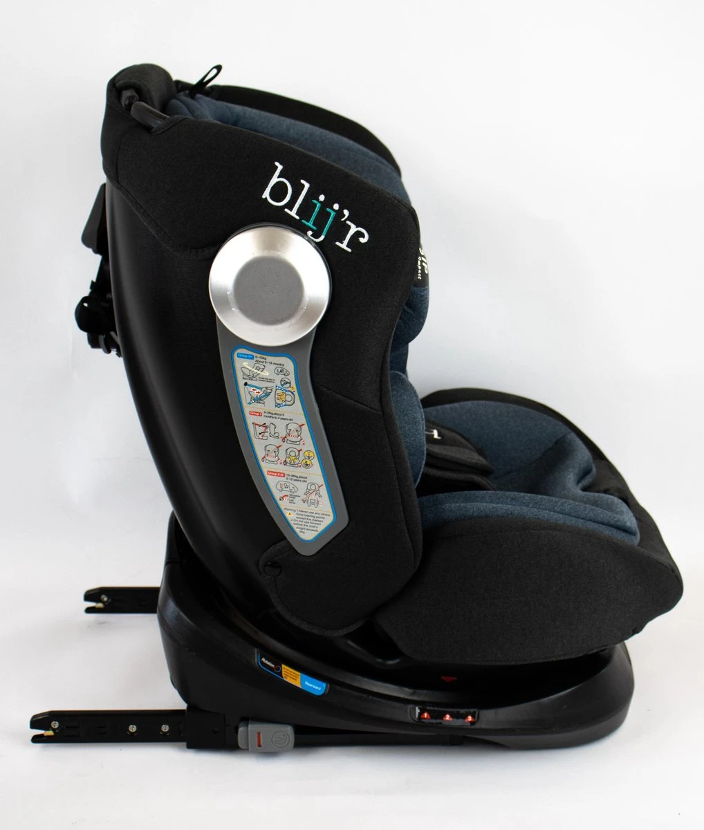 Blij'r Maja - Autostoel Met IsoFix - Groep 0-1-2-3 Autostoel Voor Kinderen Van 0 Tot 12 Jaar - Donker Blauw 14 Blij'r Maja - Autostoel Met IsoFix - Groep 0-1-2-3 Autostoel Voor Kinderen Van 0 Tot 12 Jaar - Donker Blauw - Afbeelding 14