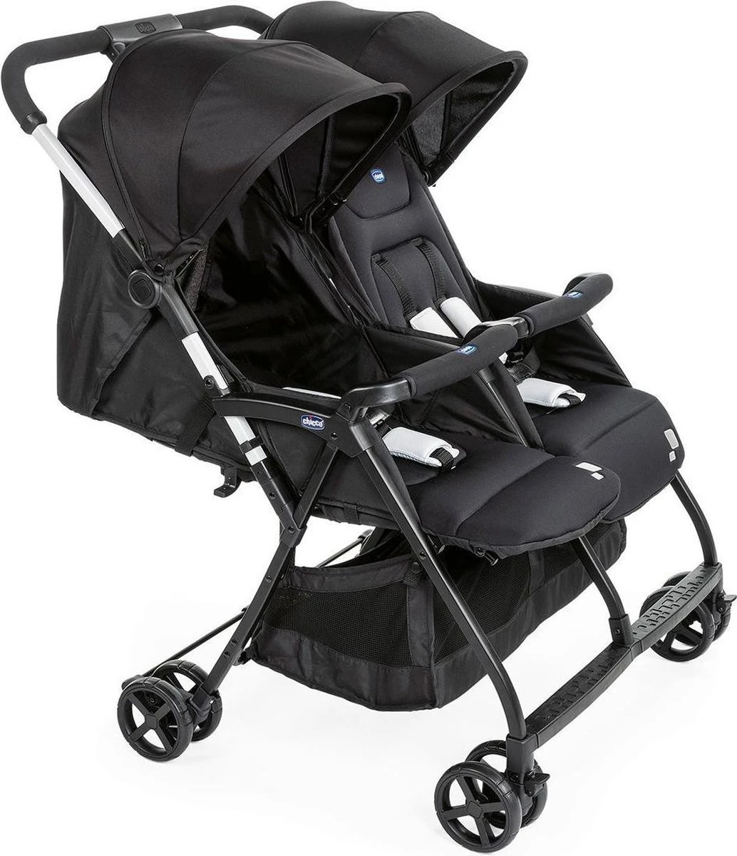 Chicco Ohlala Twin Buggy - Black Night 5 Chicco Ohlala Twin Buggy - Black Night - Afbeelding 5