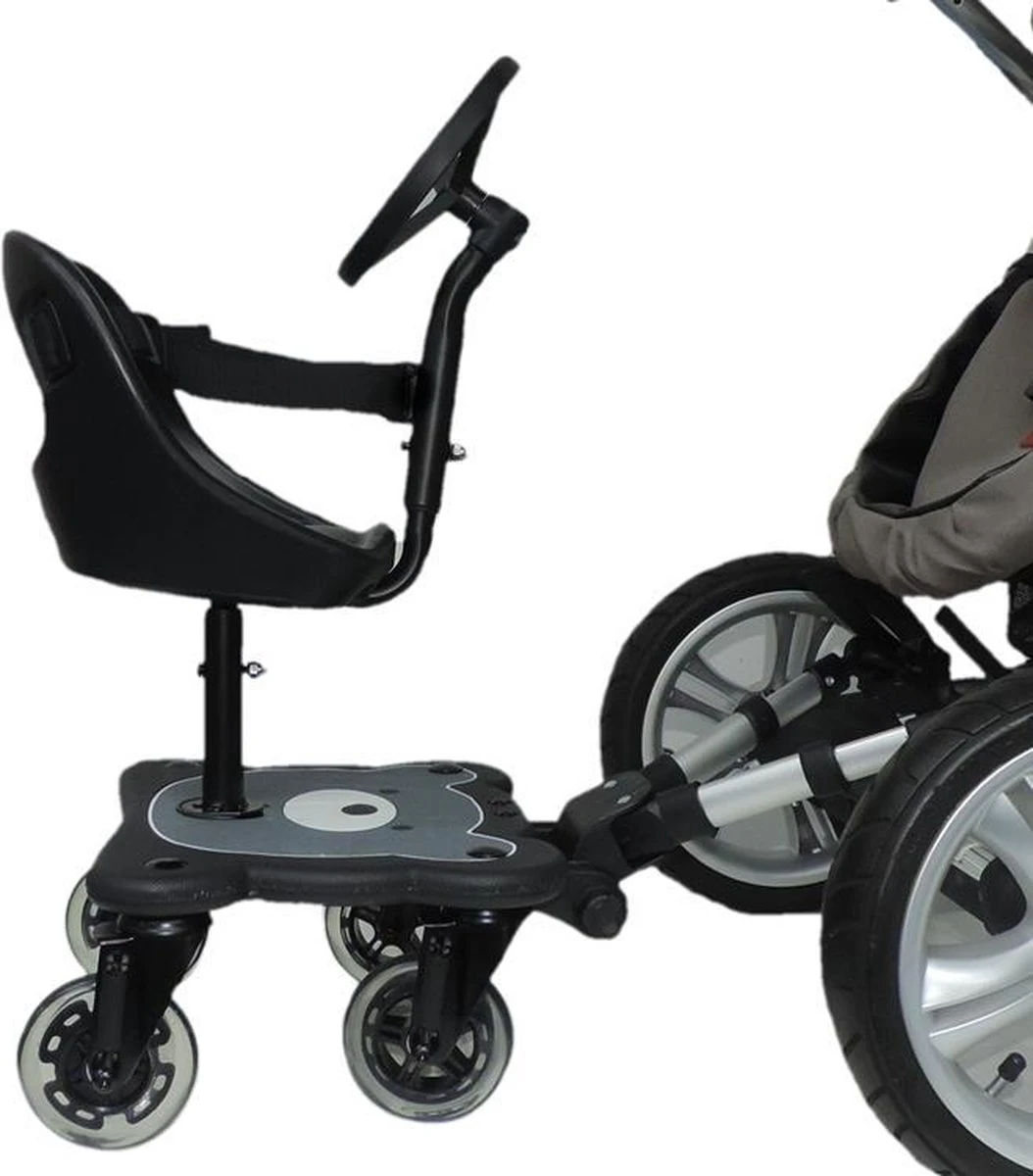 COZY B RIDER Meerijdplankje - Met Zitje En Stuur 1 COZY B RIDER Meerijdplankje - Met Zitje En Stuur