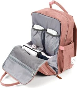 Brisby Slijtvaste Luiertas – Verzorgingstas – Met Buggymontage - Roze -Baby Kinderwagen Serie Winkel 1055x1200 1