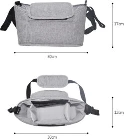 3 In 1 Kinderwagen Tas Universele Wandelwagen | Luiertas Draagtas Reistas Met Fles En Bekerhouder | - Zwart 20 3 In 1 Kinderwagen Tas Universele Wandelwagen | Luiertas Draagtas Reistas Met Fles En Bekerhouder | - Zwart -Baby Kinderwagen Serie Winkel 1066x1200 4