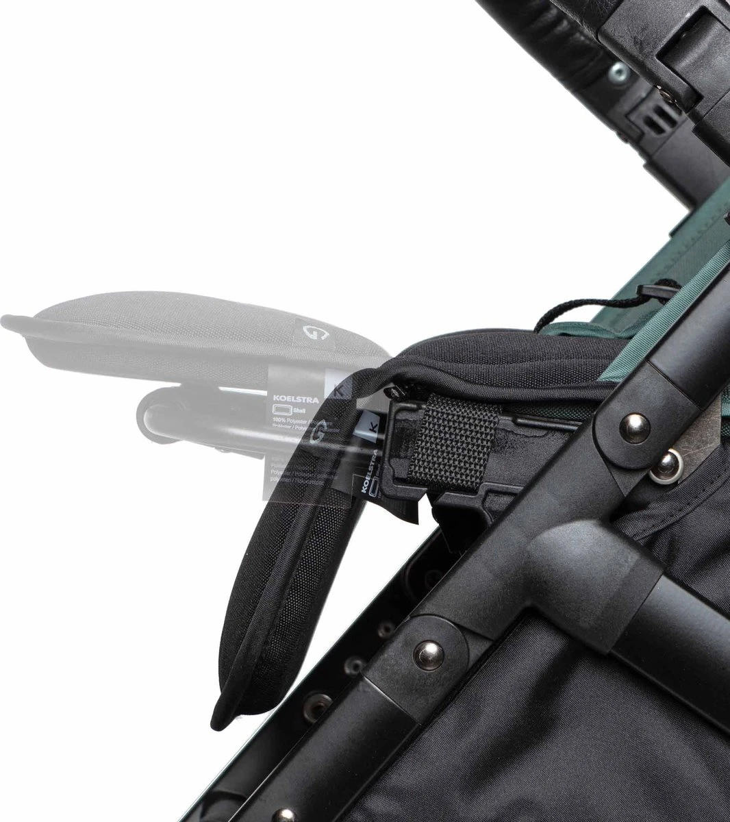 Koelstra Compact Buggy Gen - Dark Forest Green 9 Koelstra Compact Buggy Gen - Dark Forest Green - Afbeelding 9