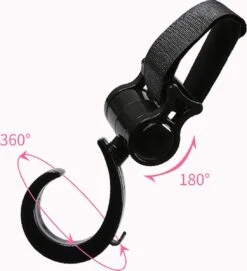 Kinderwagen Tassenhaak 2 Stuks - Boodschappenhaken - Tassenhanger - Babywagen Tassenhaak - Strollerhook - Buggy Haak - Bags Holder - Tassenclips - Rugzak Hanger - Verplaatsbare Hanger - Rolstoelhaak - Auto Hoofdsteun Haak -Baby Kinderwagen Serie Winkel 1093x1200 4