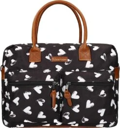 Kidzroom Black And White Luiertas - Zwart - Ophanglussen Kinderwagen - Verschoonmatje - Verstelbare Schouderband 24 Kidzroom Black And White Luiertas - Zwart - Ophanglussen Kinderwagen - Verschoonmatje - Verstelbare Schouderband -Baby Kinderwagen Serie Winkel 1125x1200 2