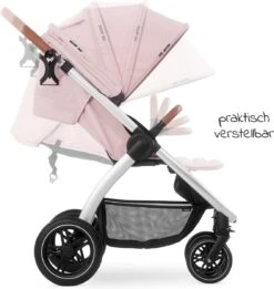 Hauck UpTown Buggy - Met één Hand Opvouwbaar - Roze -Baby Kinderwagen Serie Winkel 1136x1200 1