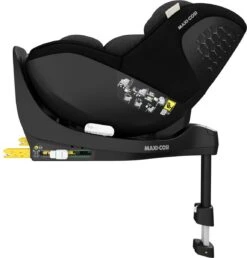 Maxi-Cosi Mica Pro Eco I-Size Autostoeltje - 360° Draaibaar - Gerecyclede Stoffen - Authentic Black - Vanaf De Geboorte Tot Ca. 4 Jaar -Baby Kinderwagen Serie Winkel 1151x1200