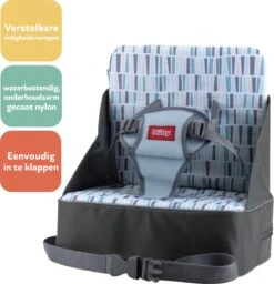 Nuby - Booster Seat - Kinderzitje - Grijs - 9m+ 9 Nuby - Booster Seat - Kinderzitje - Grijs - 9m+ -Baby Kinderwagen Serie Winkel 1160x1200 2
