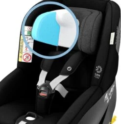 Maxi-Cosi Mica Pro Eco I-Size Autostoeltje - 360° Draaibaar - Gerecyclede Stoffen - Authentic Black - Vanaf De Geboorte Tot Ca. 4 Jaar -Baby Kinderwagen Serie Winkel 1173x1200 1