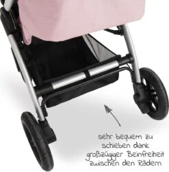 Hauck UpTown Buggy - Met één Hand Opvouwbaar - Roze -Baby Kinderwagen Serie Winkel 1175x1200 1