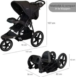 Babyphant Luxe Yasmin Hardloop Kinderwagen – Jogging Buggy - Runner -Baby Kinderwagen Serie Winkel 1176x1200 2