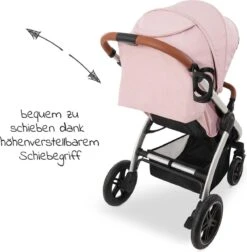 Hauck UpTown Buggy - Met één Hand Opvouwbaar - Roze -Baby Kinderwagen Serie Winkel 1176x1200 3