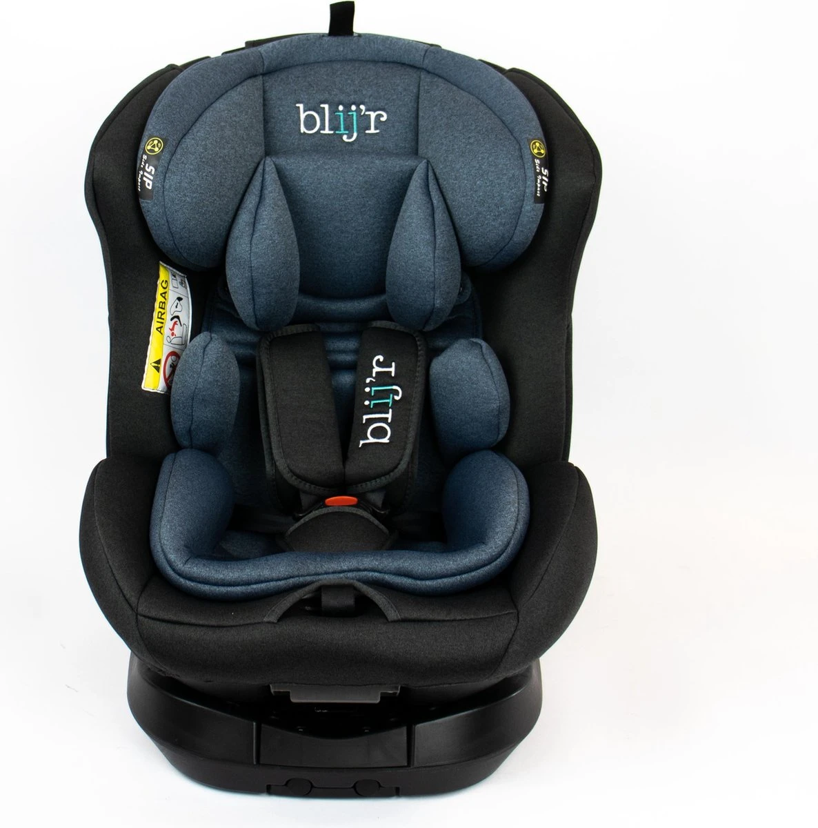 Blij'r Maja - Autostoel Met IsoFix - Groep 0-1-2-3 Autostoel Voor Kinderen Van 0 Tot 12 Jaar - Donker Blauw 10 Blij'r Maja - Autostoel Met IsoFix - Groep 0-1-2-3 Autostoel Voor Kinderen Van 0 Tot 12 Jaar - Donker Blauw - Afbeelding 10