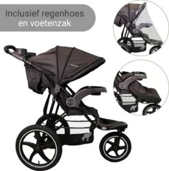 Babyphant Luxe Yasmin Hardloop Kinderwagen – Jogging Buggy - Runner -Baby Kinderwagen Serie Winkel 1190x1200 2