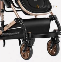 Merkloos Lioretti® Luxe Baby Buggy 3 In 1 | Baby Wagen | Kinderwagen Met Stoel En Wieg | Inklapbaar | Hoge Kwaliteit | Combi | Zwart -Baby Kinderwagen Serie Winkel 1192x1200 8