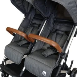 Deryan Luxe Rolo X2 Dubbele Buggy - Duo Buggy - Grijs -Baby Kinderwagen Serie Winkel 1196x1200 3