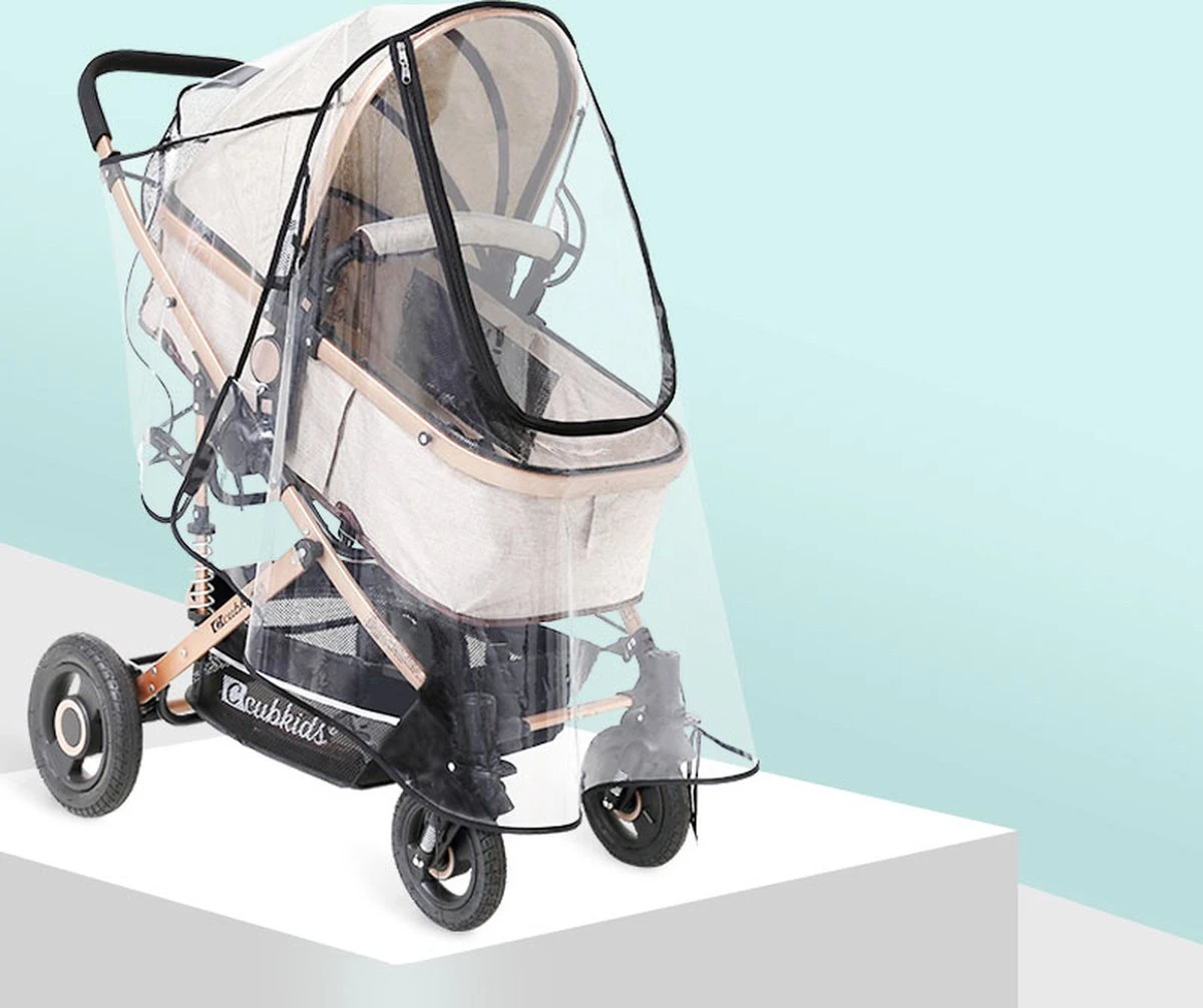 Achilles Universele Regenhoes Kinderwagen (2023 Model)– Buggy Hoes Universeel – Tegen Regen & Miezer 8 Achilles Universele Regenhoes Kinderwagen (2023 Model)– Buggy Hoes Universeel – Tegen Regen & Miezer - Afbeelding 8