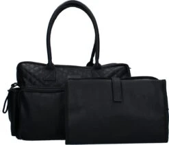 Kidzroom Vision Of Love Luiertas - Zwart - Verschoonmatje - Verstelbare Schouderband 35 Kidzroom Vision Of Love Luiertas - Zwart - Verschoonmatje - Verstelbare Schouderband -Baby Kinderwagen Serie Winkel 1200x1025