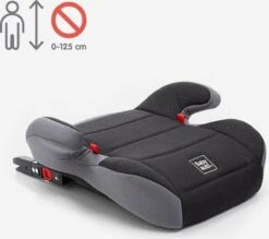 Babyauto Zitverhoger Vista Fix Booster Groep 3 Isofix Stoelverhoger - Grijs -Baby Kinderwagen Serie Winkel 1200x1064 2