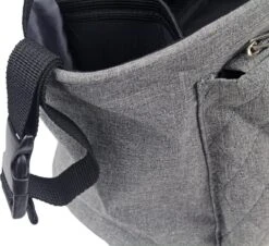 Dooky Diaper Buggy Organizer Grey Melange -Baby Kinderwagen Serie Winkel 1200x1097 1