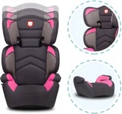 Lionelo Lars - Autostoeltje - ImpactGuard - Extra Spons - Tot 36kg