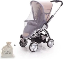 Universele Klamboe – Muggen- & Insectengaas Babybed – Muskieten En Muggennet – Voor Ledikant Kinderwagen Campingbedje – Wit -Baby Kinderwagen Serie Winkel 1200x1126 2