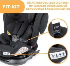 Chicco Autostoel Unico PLUS - Groep 0 1 2 3 - Isofix Bevestiging -Verstelbare Hoofdsteun - Zwart -Baby Kinderwagen Serie Winkel 1200x1126