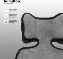 Hamilton By Yoop Inlegkussen Voor Buggy Grijs - Ademend Zitkussen Wandelwagen - Inlegmat Tegen Zweten En Beschermd Tegen Vlekken - Wasbaar Inzetstuk Kinderwagen -Baby Kinderwagen Serie Winkel 1200x1126 3