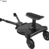 Vosoi - Meerijdplankje - Kinderwagen - Buggy's - Onderweg - Universeel - Verstelbaar - Zitje - Onderweg - 2 Wielen - Kinderwagen Accessoires