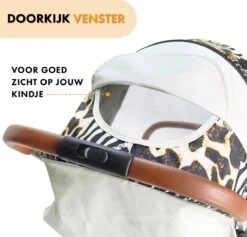 Deryan Luxe Rolo Luxe Lichtgewicht Buggy - Zoo Creme 28 Deryan Luxe Rolo Luxe Lichtgewicht Buggy - Zoo Creme -Baby Kinderwagen Serie Winkel 1200x1150 21