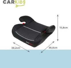 Carkids Auto Zitverhoger Grijs | Autostoeltje Groep 2-3 | Kinderen Van 3,5-12 Jaar | 15-36 Kg -Baby Kinderwagen Serie Winkel 1200x1152 9