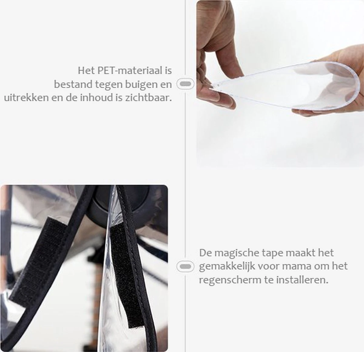 Achilles Universele Regenhoes Kinderwagen (2023 Model)– Buggy Hoes Universeel – Tegen Regen & Miezer 9 Achilles Universele Regenhoes Kinderwagen (2023 Model)– Buggy Hoes Universeel – Tegen Regen & Miezer - Afbeelding 9