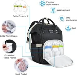 Premium Baby Luierrugzak - Baby Tas - Luiertas Met Grote Capaciteit - Multifunctionele Waterdichte Pamper Tas - Zwangerschap Tas - Kraamcadeau - Baby Shower -Baby Kinderwagen Serie Winkel 1200x1182