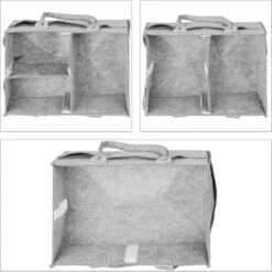 Relaxdays Luiertas Baby - Verzorgingstas Vilt - Organizer Luiers - Uitneembare Schotjes - Lichtgrijs 17 Relaxdays Luiertas Baby - Verzorgingstas Vilt - Organizer Luiers - Uitneembare Schotjes - Lichtgrijs -Baby Kinderwagen Serie Winkel 1200x1198 2