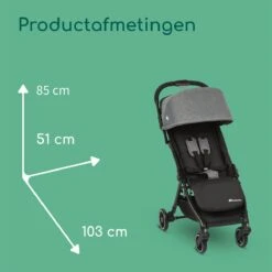 Bebeconfort Bonny Buggy - Black Chic -Baby Kinderwagen Serie Winkel 1200x1199 9