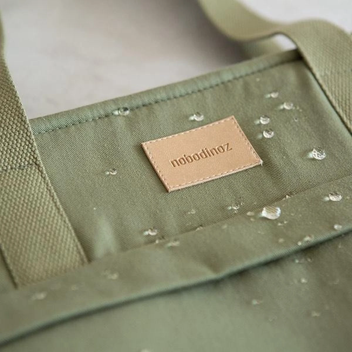 Nobodinoz Baby On The Go Luiertas Olive Green 10 Nobodinoz Baby On The Go Luiertas Olive Green - Afbeelding 10