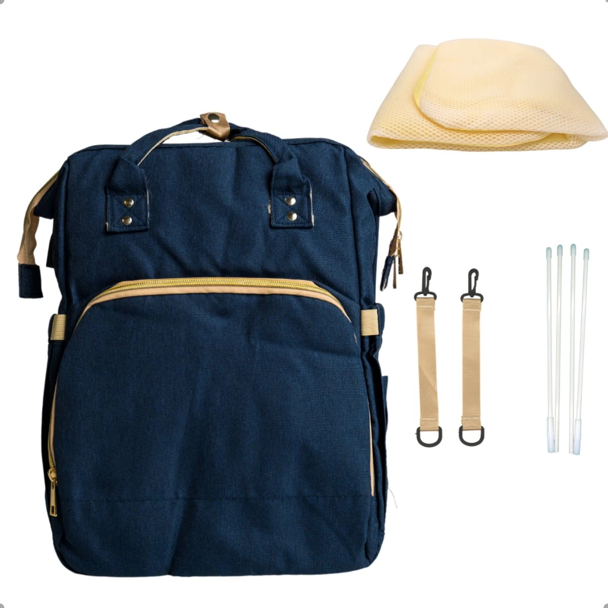 Luiertas - Babyrugtas - Luiertas Met Isoleervak - Luiertas Rugzak - Luiertas Verzorgingstas - Luiertas Blauw 1 Luiertas - Babyrugtas - Luiertas Met Isoleervak - Luiertas Rugzak - Luiertas Verzorgingstas - Luiertas Blauw