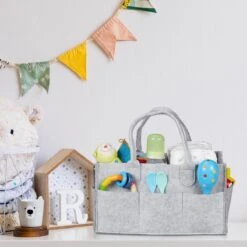 Relaxdays Luiertas Baby - Verzorgingstas Vilt - Organizer Luiers - Uitneembare Schotjes - Lichtgrijs 13 Relaxdays Luiertas Baby - Verzorgingstas Vilt - Organizer Luiers - Uitneembare Schotjes - Lichtgrijs -Baby Kinderwagen Serie Winkel 1200x1200 163