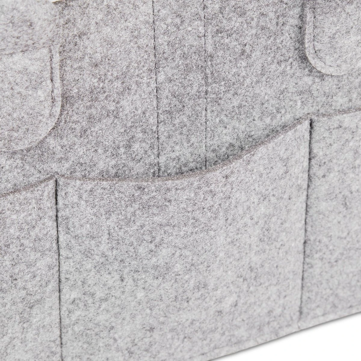 Relaxdays Luiertas Baby - Verzorgingstas Vilt - Organizer Luiers - Uitneembare Schotjes - Lichtgrijs 10 Relaxdays Luiertas Baby - Verzorgingstas Vilt - Organizer Luiers - Uitneembare Schotjes - Lichtgrijs - Afbeelding 10