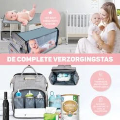 Vulpes BabyCare® Luiertas Rugzak - Luiertassen Met Babybed - Grote Luiertas Met Wieg- Luiertas Verzorgingstas Met Babybedje - Verzorgingsrugzak - Grijs 20 Vulpes BabyCare® Luiertas Rugzak - Luiertassen Met Babybed - Grote Luiertas Met Wieg- Luiertas Verzorgingstas Met Babybedje - Verzorgingsrugzak - Grijs -Baby Kinderwagen Serie Winkel 1200x1200 183