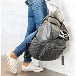 Little Company Lisbon Quilted Luiertas - Zwart 7 Little Company Lisbon Quilted Luiertas - Zwart -Baby Kinderwagen Serie Winkel 1200x1200 237