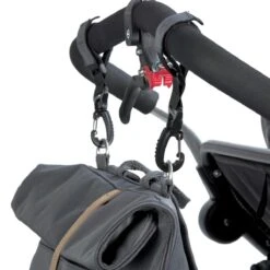 LÄSSIG Luiertas Rolltop Backpack Rugzak Incl Verschoningsmatje Antraciet -Baby Kinderwagen Serie Winkel 1200x1200 276