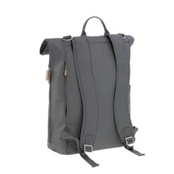 LÄSSIG Luiertas Rolltop Backpack Rugzak Incl Verschoningsmatje Antraciet -Baby Kinderwagen Serie Winkel 1200x1200 277