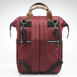 Periwinkle - Luiertassen - Waterproof Baby Verzorgingstas - Baby Rugzak - Luiertas - Verzorgingstas - Linnen - Bordeaux -Baby Kinderwagen Serie Winkel 1200x1200 282