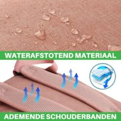 Brisby Slijtvaste Luiertas – Verzorgingstas – Met Buggymontage - Roze -Baby Kinderwagen Serie Winkel 1200x1200 375