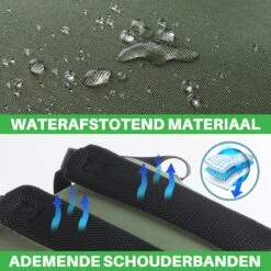 Brisby Slijtvaste Luiertas – Verzorgingstas – Met Buggymontage - Groen -Baby Kinderwagen Serie Winkel 1200x1200 392