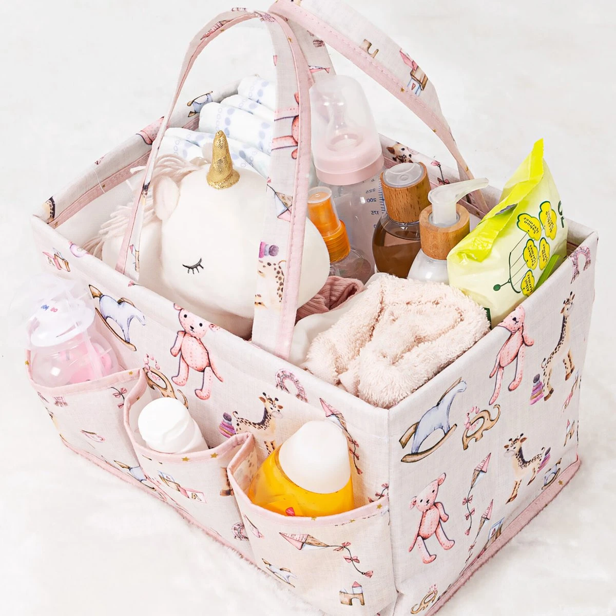 Luiertas Baby - Verzorgingstas - Organizer Luiers - Roze - Verzorgingstas - Kinderwagen Tas - Mommy Bag - Buggy Tas - Diaper Bag -baby Born Accesoires 2 Luiertas Baby - Verzorgingstas - Organizer Luiers - Roze - Verzorgingstas - Kinderwagen Tas - Mommy Bag - Buggy Tas - Diaper Bag -baby Born Accesoires - Afbeelding 2