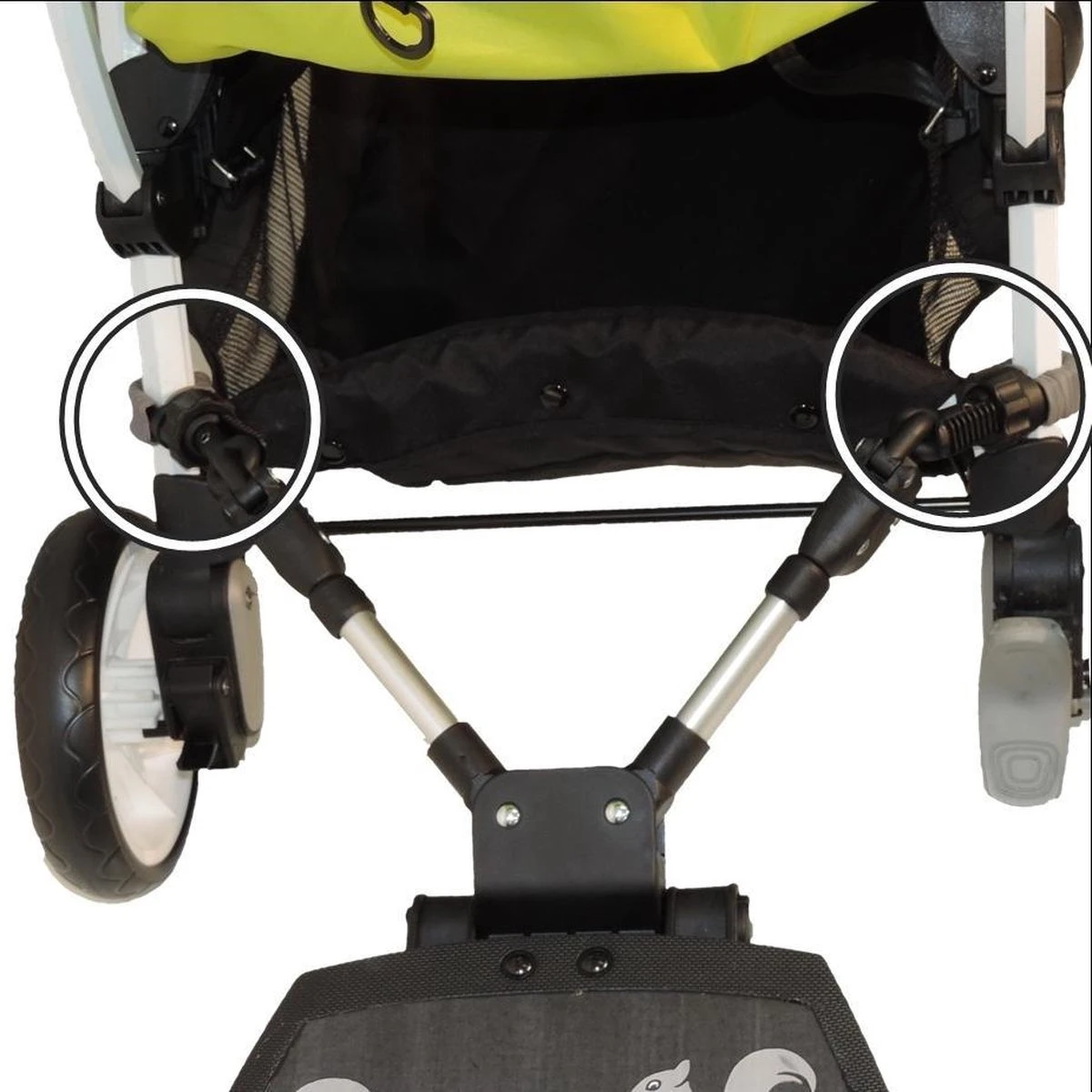 COZY C RIDER Meerijdplankje - Met Zitje En Stuur 6 COZY C RIDER Meerijdplankje - Met Zitje En Stuur - Afbeelding 6