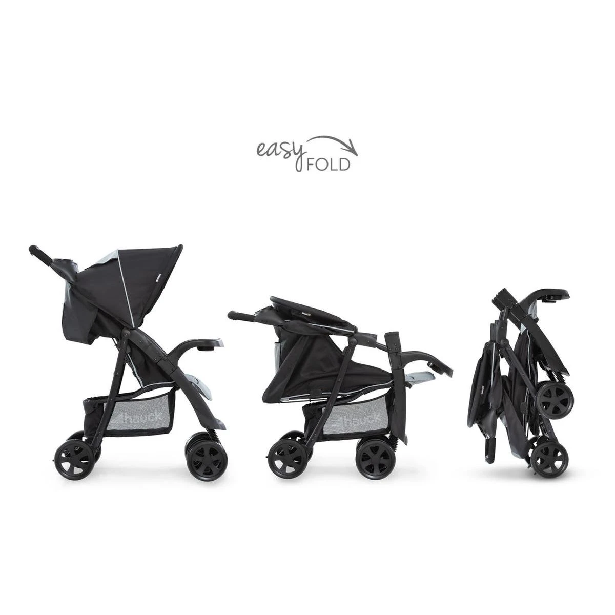 Hauck Shopper Neo II Buggy - Caviar/Silver 9 Hauck Shopper Neo II Buggy - Caviar/Silver - Afbeelding 9