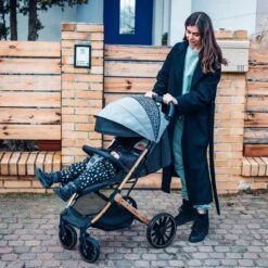 MoMi Wandelwagen - Compacte Lichtgewicht Buggy - Estelle Dakar Met XXL Wielen & Zonnekap - Leopard - Grijs-Goud (geschikt Van 6mnd - 22kg) 28 MoMi Wandelwagen - Compacte Lichtgewicht Buggy - Estelle Dakar Met XXL Wielen & Zonnekap - Leopard - Grijs-Goud (geschikt Van 6mnd - 22kg) -Baby Kinderwagen Serie Winkel 1200x1200 786